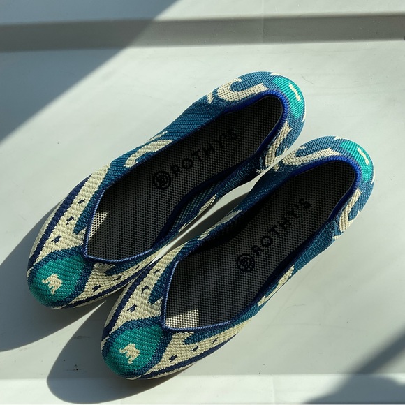 Rothy’s flats Moroccan Blue discontinued - Picture 2 of 16